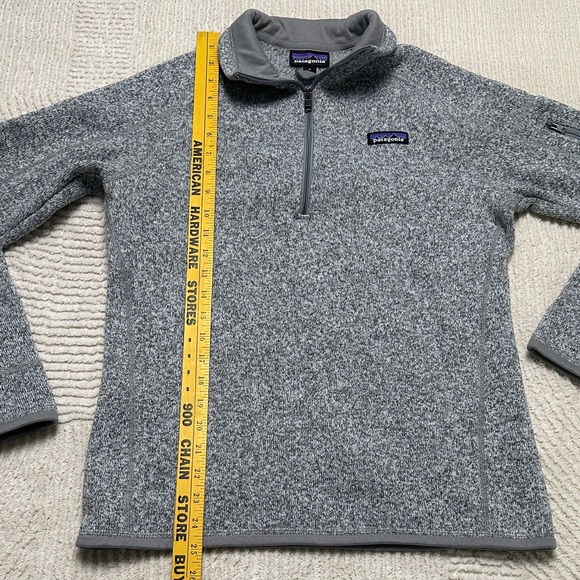 Patagonia Men's Zip-Up Sweater in Heather Gray - Picture 9 of 12